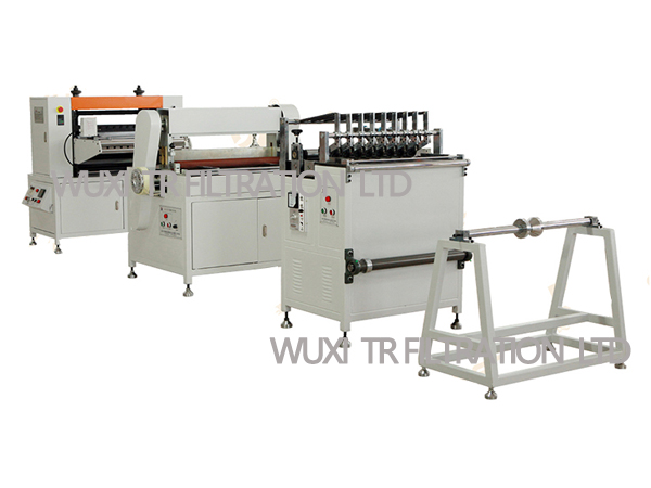TRK Pleat1 600 Messer Papier pleating Produktionslinie